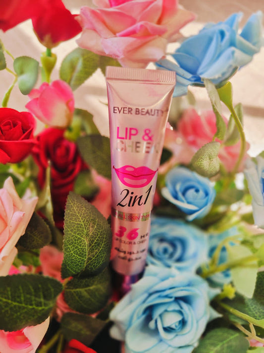 Ever Beauty Lip & Cheek 2in1 Lip Color & Cheek 36HR