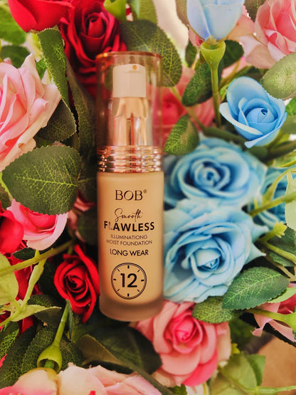 BOB Smooth Flawless Illuminating Moist Foundation 30ml – Hydrating, Long-Lasting, and Radiant Glow